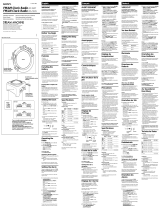 Sony ICF-C317 Le manuel du propriétaire