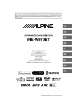 Alpine INE-W INE-W970BT Le manuel du propriétaire