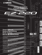 Yamaha EZ-220 Le manuel du propriétaire