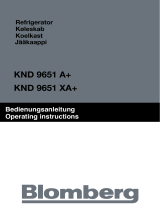 Blomberg KND 9651 A+ Manuel utilisateur