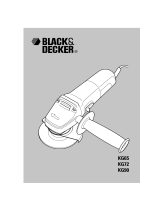 Black & Decker KG65 Manuel utilisateur