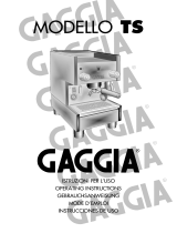 Gaggia TS Le manuel du propriétaire