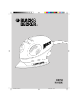 BLACK DECKER KA150K Le manuel du propriétaire