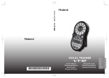 Roland VT-12 (Black) Le manuel du propriétaire