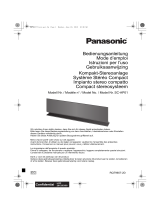 Panasonic SCAP01EG Le manuel du propriétaire