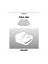 Olivetti PR4 DR Le manuel du propriétaire