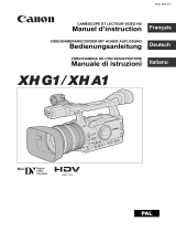 Canon XH A1 Le manuel du propriétaire