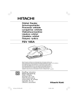 Hitachi FSV 10SA Le manuel du propriétaire