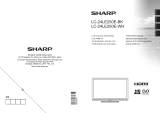 Sharp LC24LE250EBK/EWH Le manuel du propriétaire
