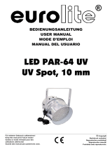 EuroLite LED PAR-64 UV Manuel utilisateur