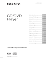 Sony DVP-SR360 Le manuel du propriétaire