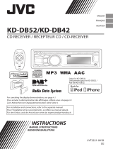 JVC KD-DB42 Le manuel du propriétaire