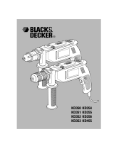 Black & Decker KD355CRE Manuel utilisateur