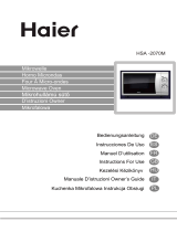 Haier HSA -2070MG Mode d'emploi