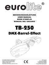 EuroLite TS-255 DMX scanner Manuel utilisateur