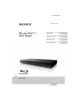 Sony BDPS 7200 Le manuel du propriétaire