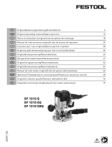 Festool OF 1010 EBQ Le manuel du propriétaire