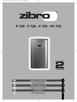 Zibro P723 Le manuel du propriétaire