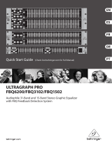 Behringer ULTRAGRAPH FBQ-PRO FBQ3102 Guide de démarrage rapide