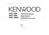 Kenwood KRC-594 Le manuel du propriétaire
