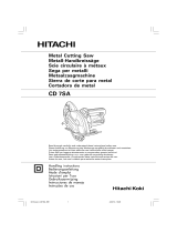 Hitachi CD7SA Le manuel du propriétaire