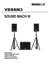 HQ Power SOUND MACH III VDSSM3 Manuel utilisateur