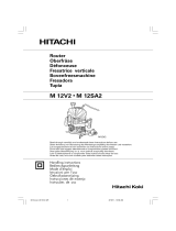 Hitachi M 12 V 2 Le manuel du propriétaire