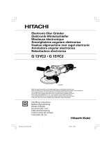 Hitachi G 13YC2 Le manuel du propriétaire
