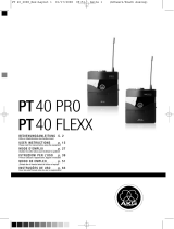 AKG PT 40 FLEXX Le manuel du propriétaire