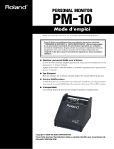 Roland PM-10 Le manuel du propriétaire