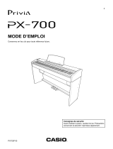 Casio PX-700 Manuel utilisateur