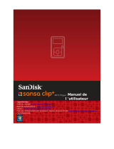 SanDisk SANSA CLIP PLUS Le manuel du propriétaire