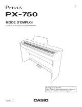 Casio PX-750 Manuel utilisateur