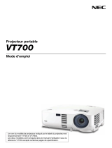 NEC VT700 Le manuel du propriétaire