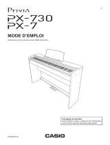 Casio PX-7 Manuel utilisateur