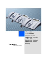 Siemens optiPoint 500 basic Le manuel du propriétaire