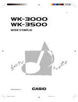 Casio WK-3000 Manuel utilisateur