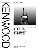 Kenwood TH-F7E Le manuel du propriétaire