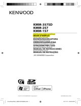 Kenwood KMM-357SD Le manuel du propriétaire