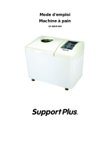SUPPORTPLUS MACHINE A PAIN SP-BBM-004 Le manuel du propriétaire