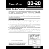 Boss OD-20 Le manuel du propriétaire