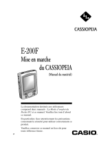 Casio E-200F Le manuel du propriétaire