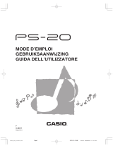 Casio PS-20 Manuel utilisateur