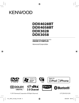 Kenwood DDX4028BT Le manuel du propriétaire