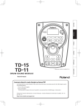Roland TD-11K Le manuel du propriétaire