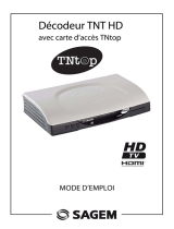 Sagem ITAD93 HD TNTOP Le manuel du propriétaire