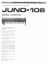 Roland JUNO-106 Le manuel du propriétaire