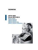 Siemens HITCOM 300 E Le manuel du propriétaire