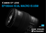 Canon MACRO 100MM IS USM F/2.8L Le manuel du propriétaire