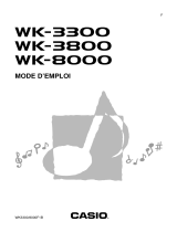 Casio WK-8000 Manuel utilisateur